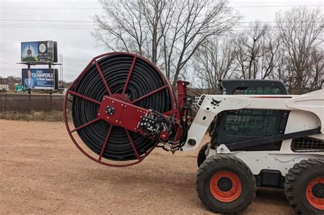 skid steer hose management|hydraulic hose saving machine.